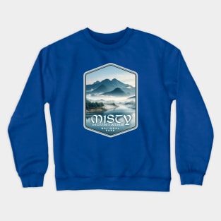 Misty Mountains National Park Crewneck Sweatshirt